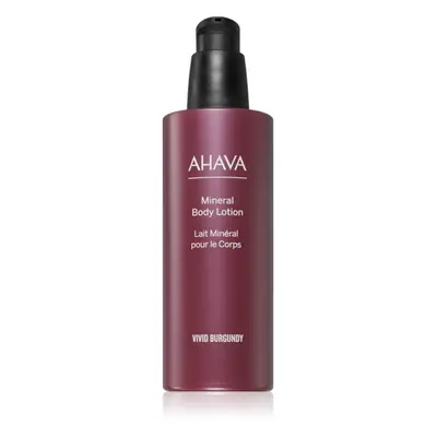 AHAVA Vivid Burgundy hydratační tělové mléko s minerály z Mrtvého moře 250 ml