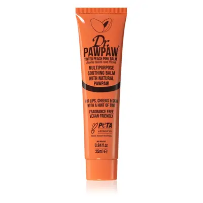 Dr. Pawpaw Peach Pink tónovací balzám na rty a tváře 25 ml