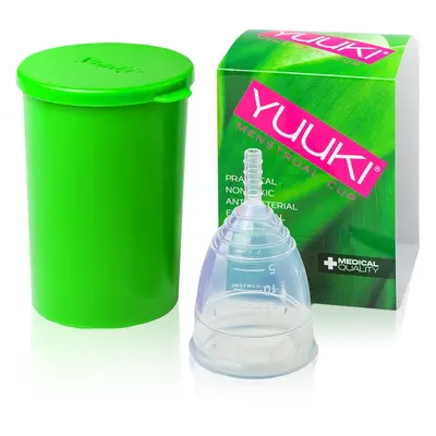 Yuuki Soft 1 + kelímek menstruační kalíšek velikost small (⌀ 41 mm, 14 ml) 1 ks