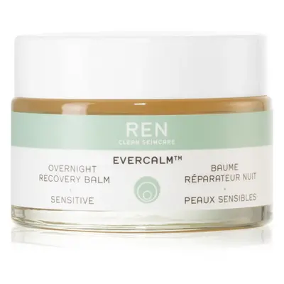 REN Evercalm Overnight Recovery Balm noční obnovující balzám pro citlivou pleť 30 ml