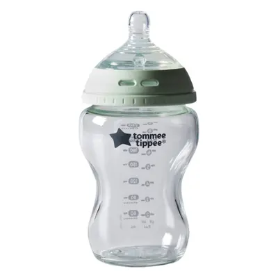 Tommee Tippee Closer To Nature Glass samosterilizační kojenecká láhev Glass 0m+ 250 ml