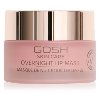 Gosh Skin Care Overnight hydratační maska na rty na noc 15 ml