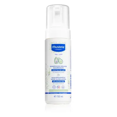 Mustela Bébé pěnový šampon pro děti od narození 150 ml