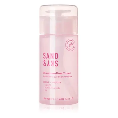 Sand & Sky The Essentials Marshmallow Toner jemné exfoliační tonikum pro obnovu povrchu pleti 12