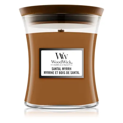 Woodwick Santal Myrrh vonná svíčka 275 g