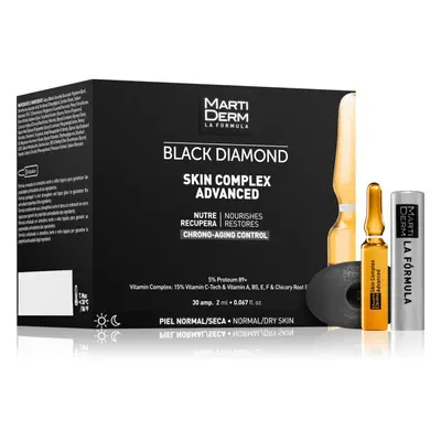 MartiDerm Black Diamond Skin Complex Advanced ampulky pro unavenou pleť 30x2 ml