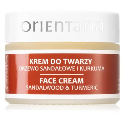 Orientana Sandalwood & Turmeric Face Cream výživný pleťový krém 50 g