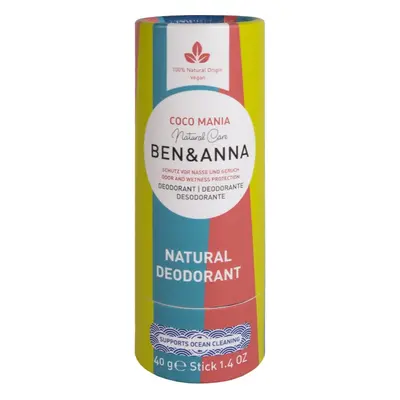 BEN&ANNA Natural Deodorant Coco Mania tuhý deodorant 40 g