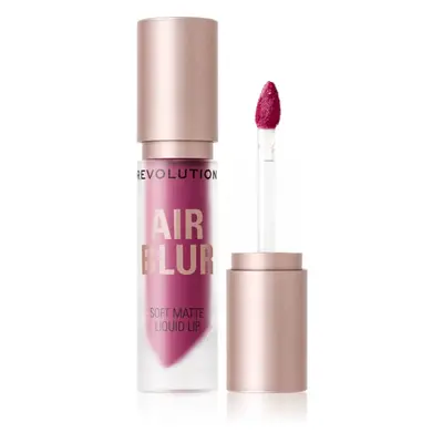 Makeup Revolution Air Blur Liquid Lipstick lehká tekutá matná rtěnka odstín Sultry 3.5 ml