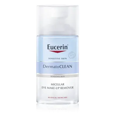 Eucerin DermatoClean dvoufázový odličovač očního make-upu 125 ml