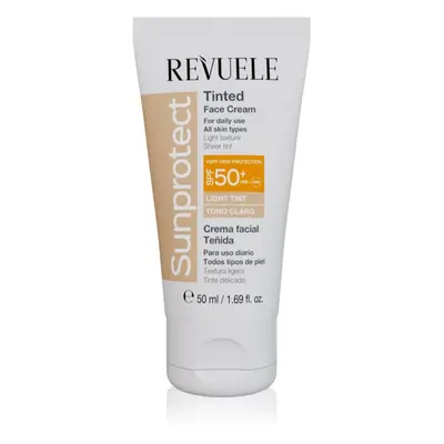 Revuele Sunprotect Tinted Face Cream tónovací ochranný krém SPF 50+ odstín Light Tint 50 ml