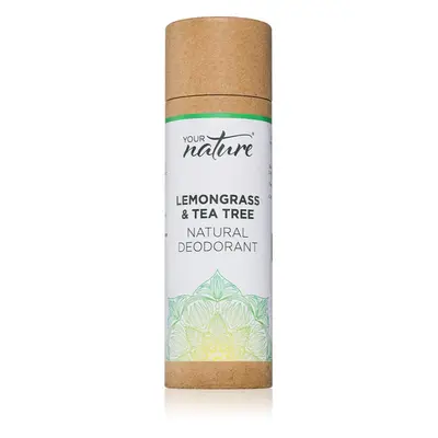 Your Nature Natural Deodorant tuhý deodorant Lemongrass & Tea Tree 70 g