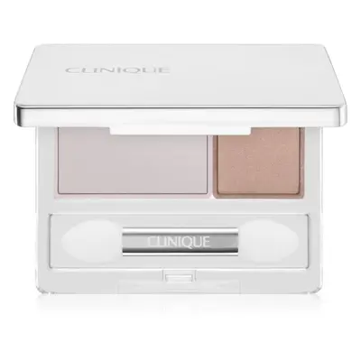 Clinique All About Shadow™ Duo duo oční stíny odstín Seashell Pink/Fawn Satin 1,7 g