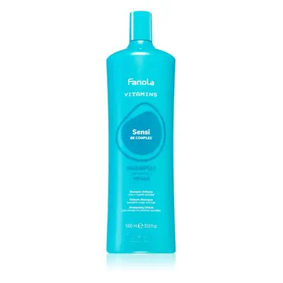 Fanola Vitamins Sensi Delicate Shampoo jemný čisticí šampon se zklidňujícím účinkem 1000 ml