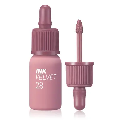 peripera Ink Velvet sametová rtěnka odstín 28 Mauveful Nude 4 g