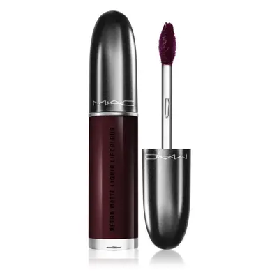 MAC Cosmetics Retro Matte Liquid Lipcolour matná tekutá rtěnka odstín High Drama 5 ml