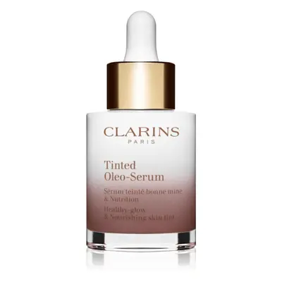 Clarins Tinted Oleo-Serum olejové sérum pro sjednocení barevného tónu pleti odstín 10 30 ml