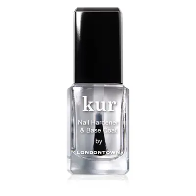 LONDONTOWN Kur Nail Hardener & Base Coat podkladový lak na nehty 12 ml