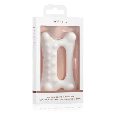 Zoë Ayla Multi-Use Body & Face Gua Sha masážní pomůcka na obličej a tělo 1 ks