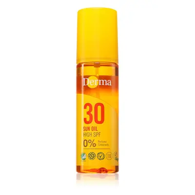 Derma Sun Oil pečující a opalovací olej SPF 30 150 ml