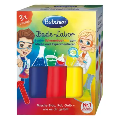 Bübchen Kids Bath Laboratory koupelová laboratoř 3x50 ml