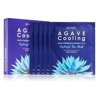 Petitfée Agave Cooling intenzivní hydrogelová maska pro zklidnění pleti 5x32 g