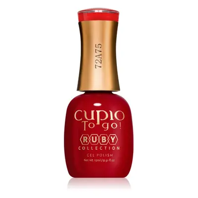 Cupio To Go! Ruby gelový lak na nehty s použitím UV/LED lampy odstín Ferrari 15 ml