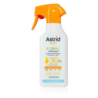 Astrid Sun mléko na opalování ve spreji SPF 30 270 ml