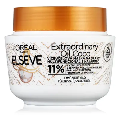 L’Oréal Paris Elseve Extraordinary Oil Coconut vyživující maska pro normální až suché vlasy s ko