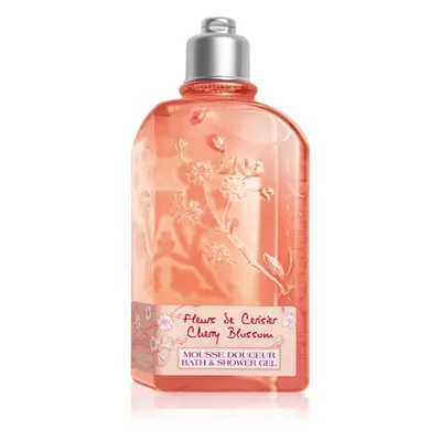 L’Occitane Cherry Blossom sprchový a koupelový gel 250 ml