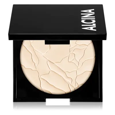 Alcina Decorative Matt Sensation kompaktní pudr a make-up 2 v 1 odstín Light 9 g