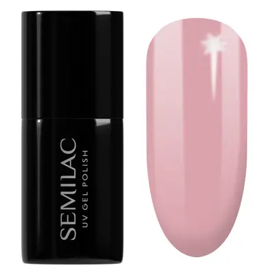 Semilac UV Hybrid Extend 5in1 gelový lak na nehty odstín 802 Dirty Nude Rose 7 ml