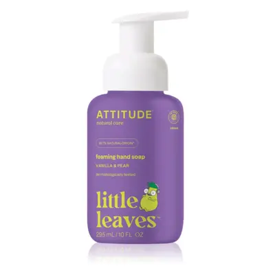 Attitude Little Leaves Vanilla & Pear tekuté mýdlo na ruce pro děti 295 ml