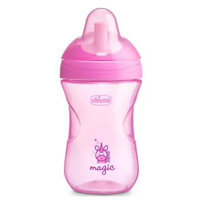 Chicco Advanced Cup Pink hrnek Pink 12 m+ 266 ml