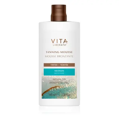 Vita Liberata Tanning Mousse Tinted samoopalovací pěna na tělo odstín Medium 100 ml