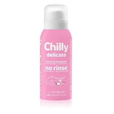 Chilly Delicate No Rinse intimní mycí pěna bez oplachu 100 ml