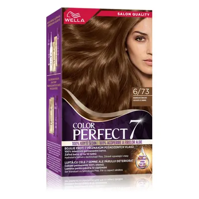 Wella Color Perfect barva na vlasy odstín 6/73 Toffee Chocolate 1 ks