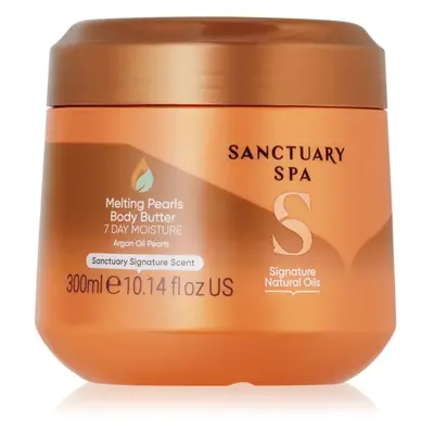 Sanctuary Spa Signature Natural Oils vyživující tělové máslo s bambuckým máslem 300 ml