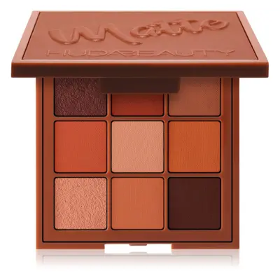 Huda Beauty Matte Obsession Eyeshadow Palette paletka očních stínů odstín Warm 7.03 g