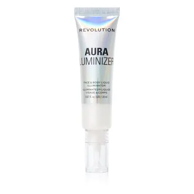 Makeup Revolution Mood Switch Aura Luminizer tekutý rozjasňovač na tělo a obličej 20 ml