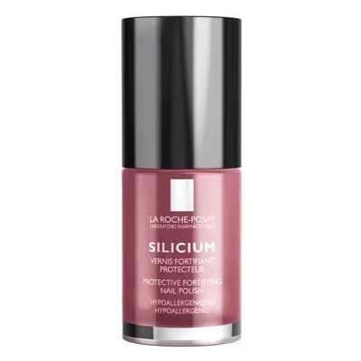 La Roche-Posay Silicium Color Care lak na nehty odstín 16 Raspberry 6 ml