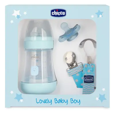 Chicco Perfect 5 Boy dárková sada pro děti od narození 0m+ Boy