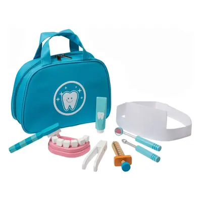 Jouéco Dentist Playset in Bag sada pro děti 36 m+ 9 ks