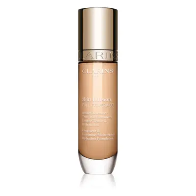 Clarins Skin Illusion Hydrating Foundation vysoce krycí make-up odstín 105N 30 ml