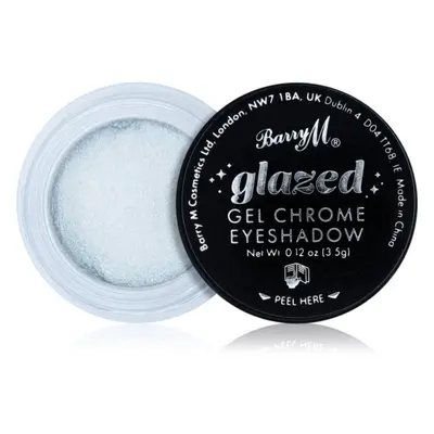 Barry M Glazed Gel Chrome Eyeshadow gelové oční stíny odstín So Enticing 3.5 g