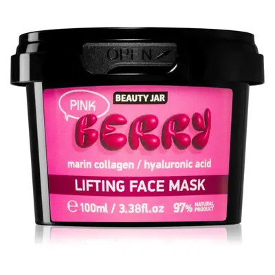 Beauty Jar Berry Pink zpevňující pleťová maska 100 ml