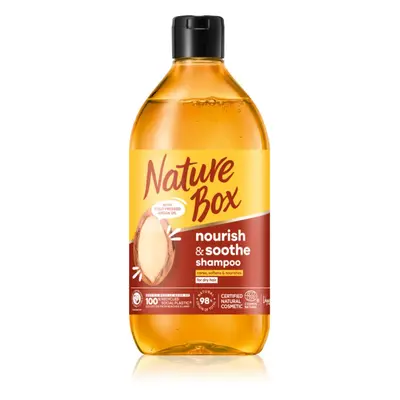 Nature Box Argan intenzivně vyživující šampon s arganovým olejem 385 ml