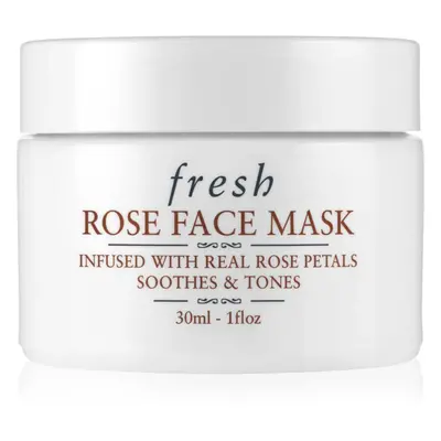 fresh Rose Face Mask hydratační pleťová maska z růže 30 ml