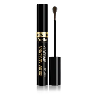 Delia Cosmetics Brow Mascara Shape Master řasenka na obočí odstín 02 Brown 11 ml