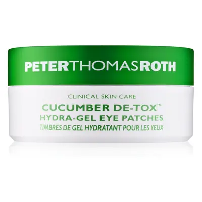 Peter Thomas Roth Cucumber De-Tox Hydra-Gel Eye Patches hydratační gelová maska na oči 30 Pairs 